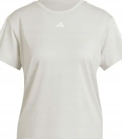 Adidas TRAIN ESSENTIALS - T-shirt - Gebroken Wit offWhite