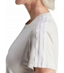 Adidas TRAIN ESSENTIALS - T-shirt - Gebroken Wit offWhite