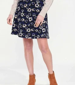 La Fiancée Trapeze rok SANIWA blackMulticolor Online