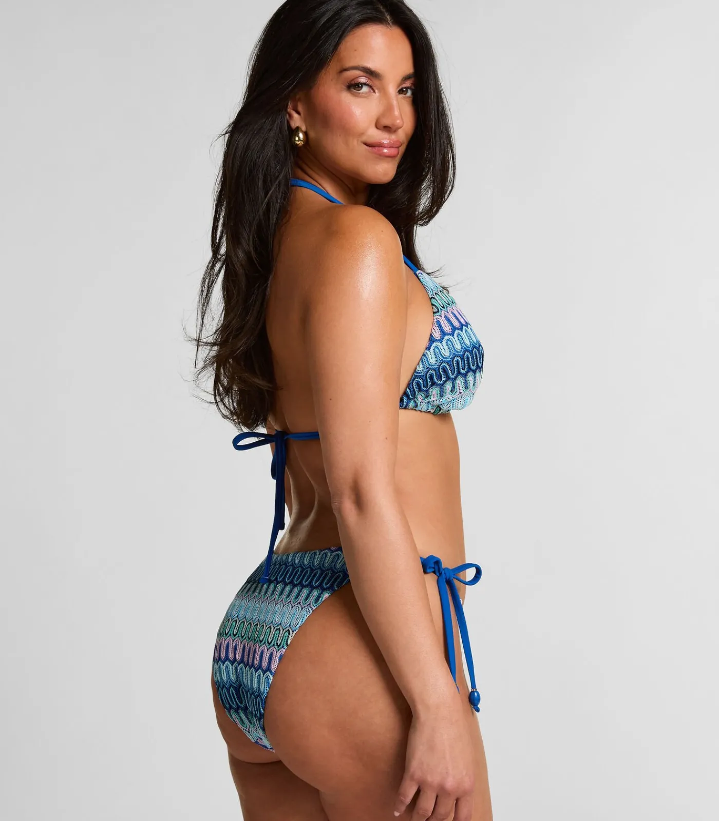 Hunkemöller Triangel bikinitop Cali blue Discount