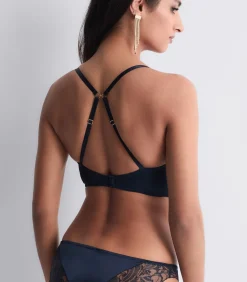 Aubade Triangelbralette Satin Memories blue Best