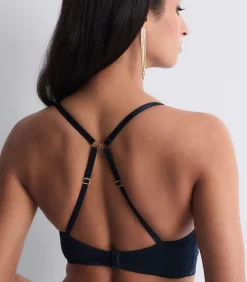 Aubade Triangelbralette Satin Memories blue Best