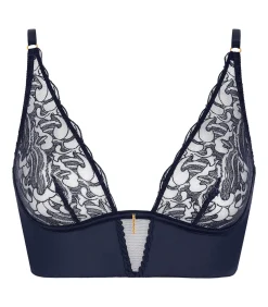 Aubade Triangelbralette Satin Memories blue Best