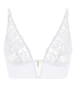 Aubade Triangelbralette Satin Memories blue New