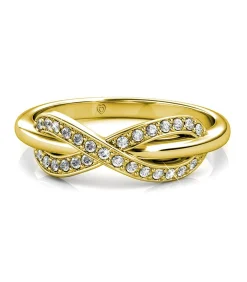 MYC-Paris Trist Ring - Oostenrijks kristal gold/white Hot