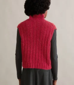 Marc O’Polo DENIM Troyer trui relaxed red