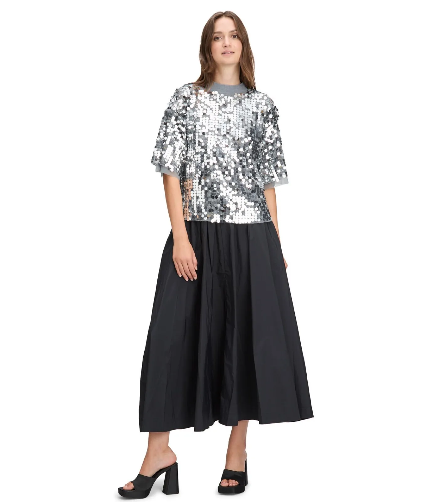 Cartoon Trui met pailletten multicolor Sale