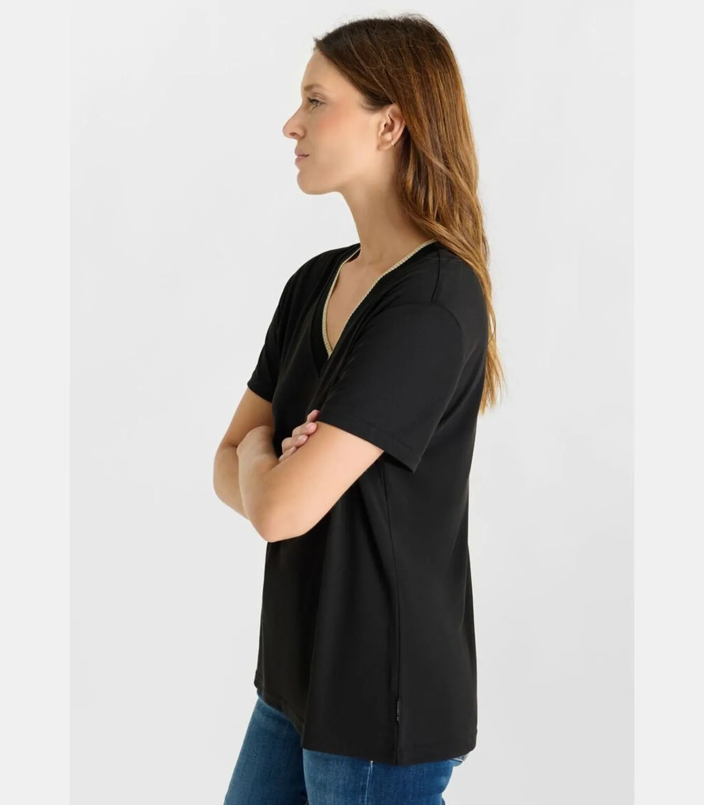 Le Temps des Cerises T-shirt FUKA black Discount