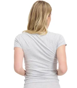 Bamboo basics T-shirt KATE Set van 2 gray