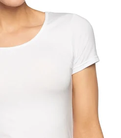 Bamboo basics T-shirt KATE Set van 6 white Best