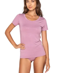 LUNA T-shirt met slipe mouwen MICRO TOUCH COMFORT pink Clearance