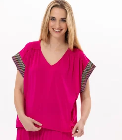 LE CHAT T-shirt PAMPELONNE 930 jersey pink Sale