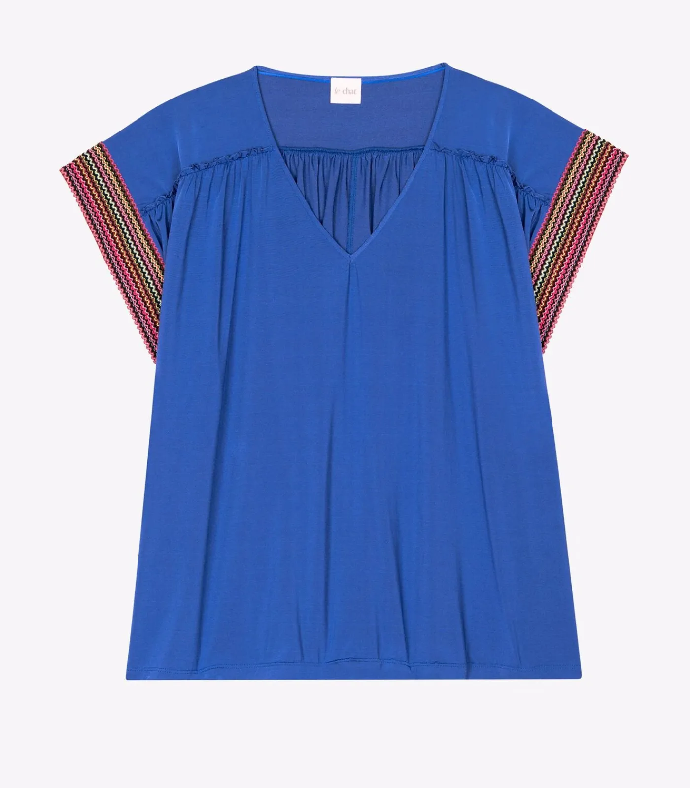 LE CHAT T-shirt PAMPELONNE 930 jersey blue