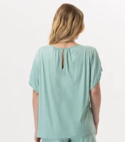 LE CHAT T-shirt RAMATUELLE 930 viscose green Outlet