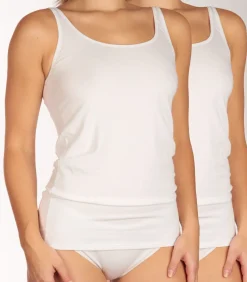 SCHIESSER T-shirt Set van 2 white Clearance