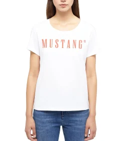Mustang T-shirt Style Alma 3P Set van 3 white Hot