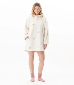 LE CHAT Tuniek met capuchon en motief ESSENTIEL 130 offWhite