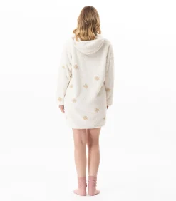 LE CHAT Tuniek met capuchon en motief ESSENTIEL 130 offWhite