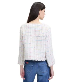 Cartoon Tweed blazer multicolor Hot
