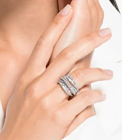 SWAROVSKI Twist Ring Zilver 5584650 silver Best