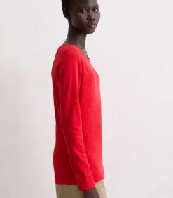 Marc O'Polo U-boot longsleeve regular red Outlet