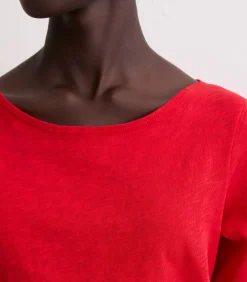Marc O'Polo U-boot longsleeve regular red Outlet