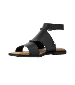 UGG Delray leren sandalen voor dames in zwart black Clearance