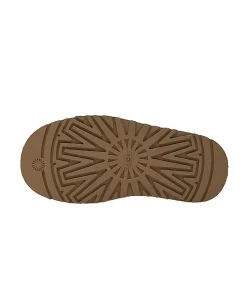 UGG suède leren mules met schapenvacht voering in bruin brown Discount