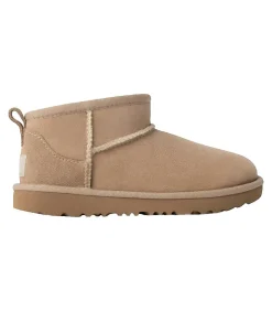 UGG Ultra Mini suède laarzen in beige Online