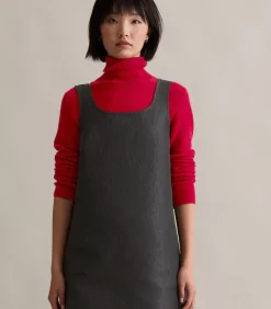 Marc O’Polo DENIM Uitlopende mini jurk regular black Discount