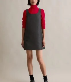 Marc O’Polo DENIM Uitlopende mini jurk regular black Discount