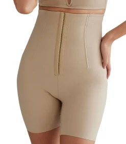 SELMARK Ultra hoge taille panty Curves beige Online