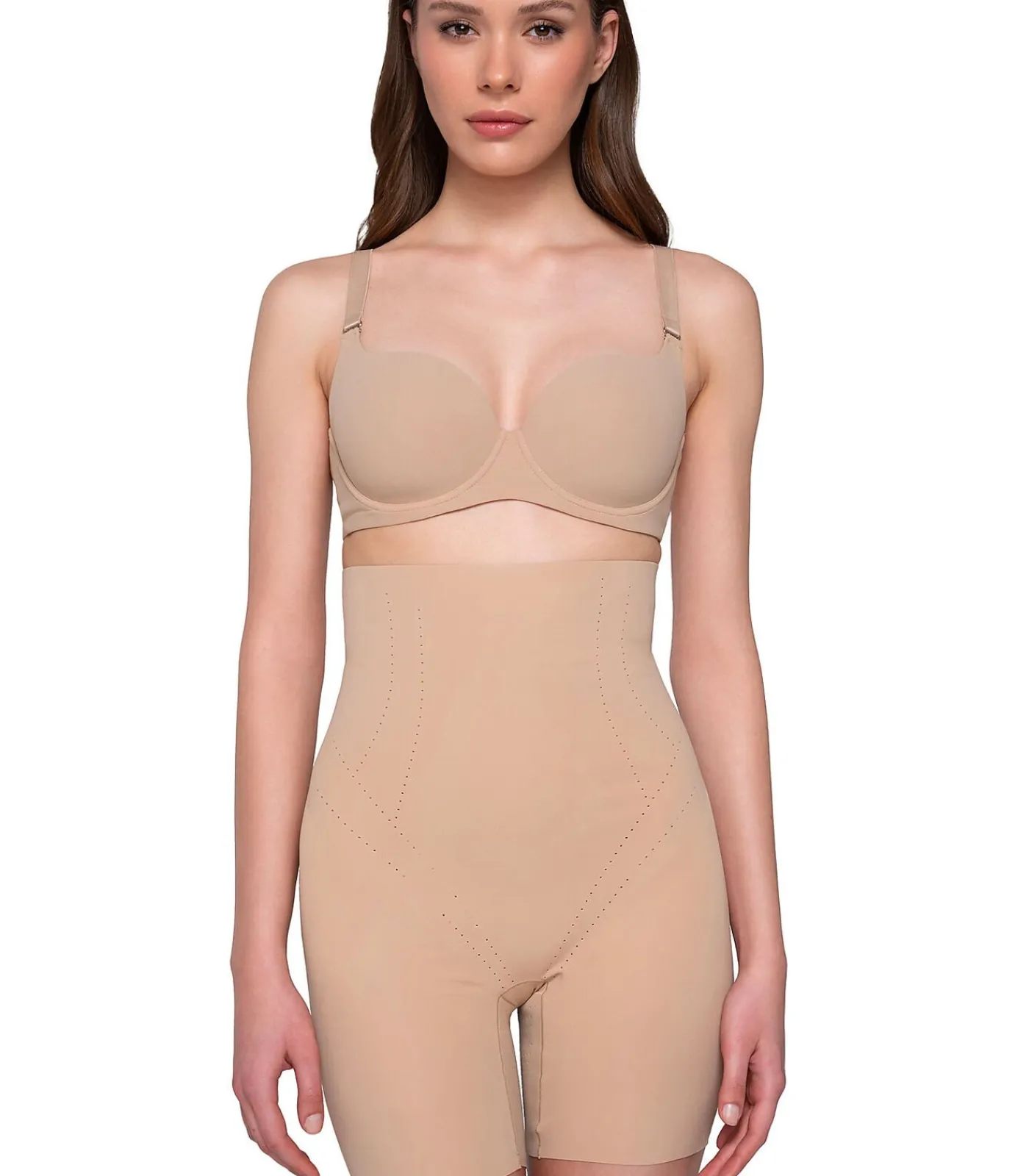 LUNA Ultra hoge taille SCULPT beige Discount