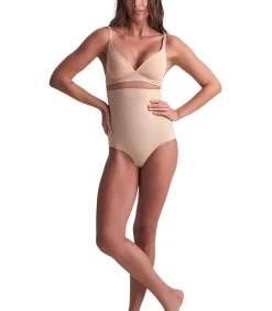 Bye Bra Ultra hoge taille Sculpting slip beige Best