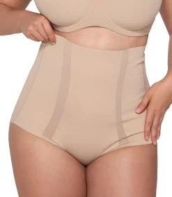LUNA Ultra hoge taille slip SCULPT beige Clearance