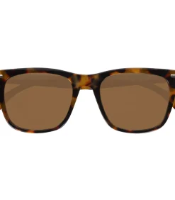 ISOTONER Unisex rechthoekige zonnebril Schildpad lightBrown Online