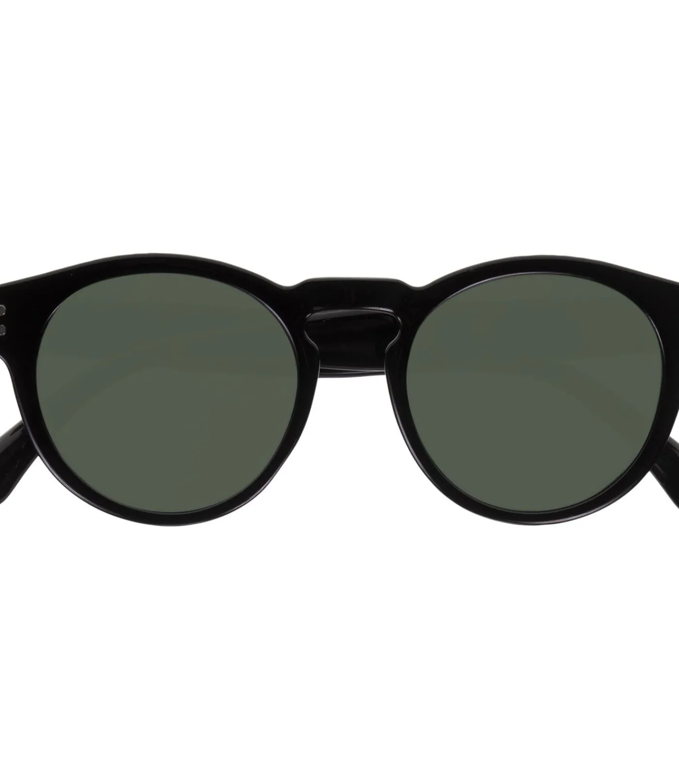 ISOTONER Unisex ronde zonnebril Zwart black