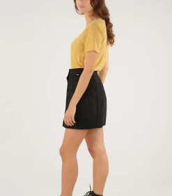Deeluxe VALENTINA - Suède rok black Clearance