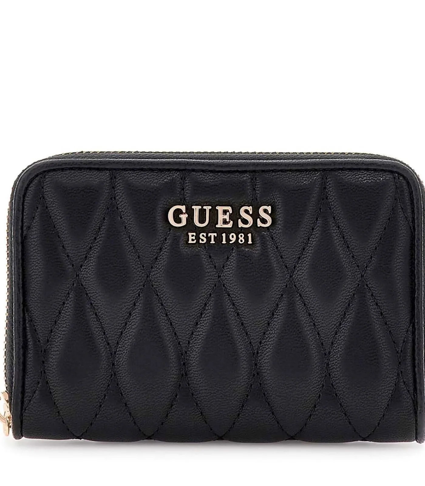 GUESS Valla Slg Medium Zip Around black