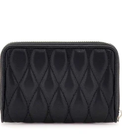 GUESS Valla Slg Medium Zip Around black