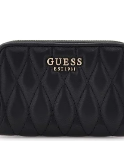 GUESS Valla Slg Medium Zip Around black