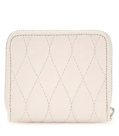 GUESS Valla Slg Small Zip Around white Discount