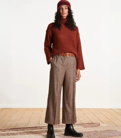 La Fée Maraboutée Veelkleurige tricoté muts red Online