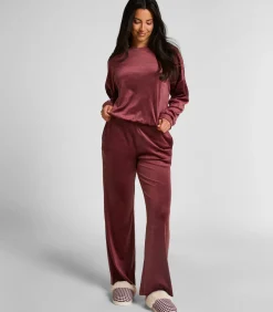 Hunkemöller Velours Top red Best