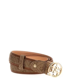 GUESS Verstelbare dames riem Orlina Logo camel Online