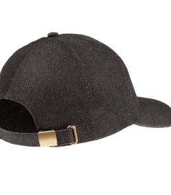ISOTONER Verstelbare zwarte denim pet black Hot