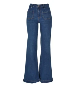 Urban Classics VINTAGE - Jeans - Denimblauw blueJeans Hot