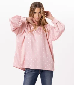LE CHAT Viscose blouse GIOIA 831 pink Sale