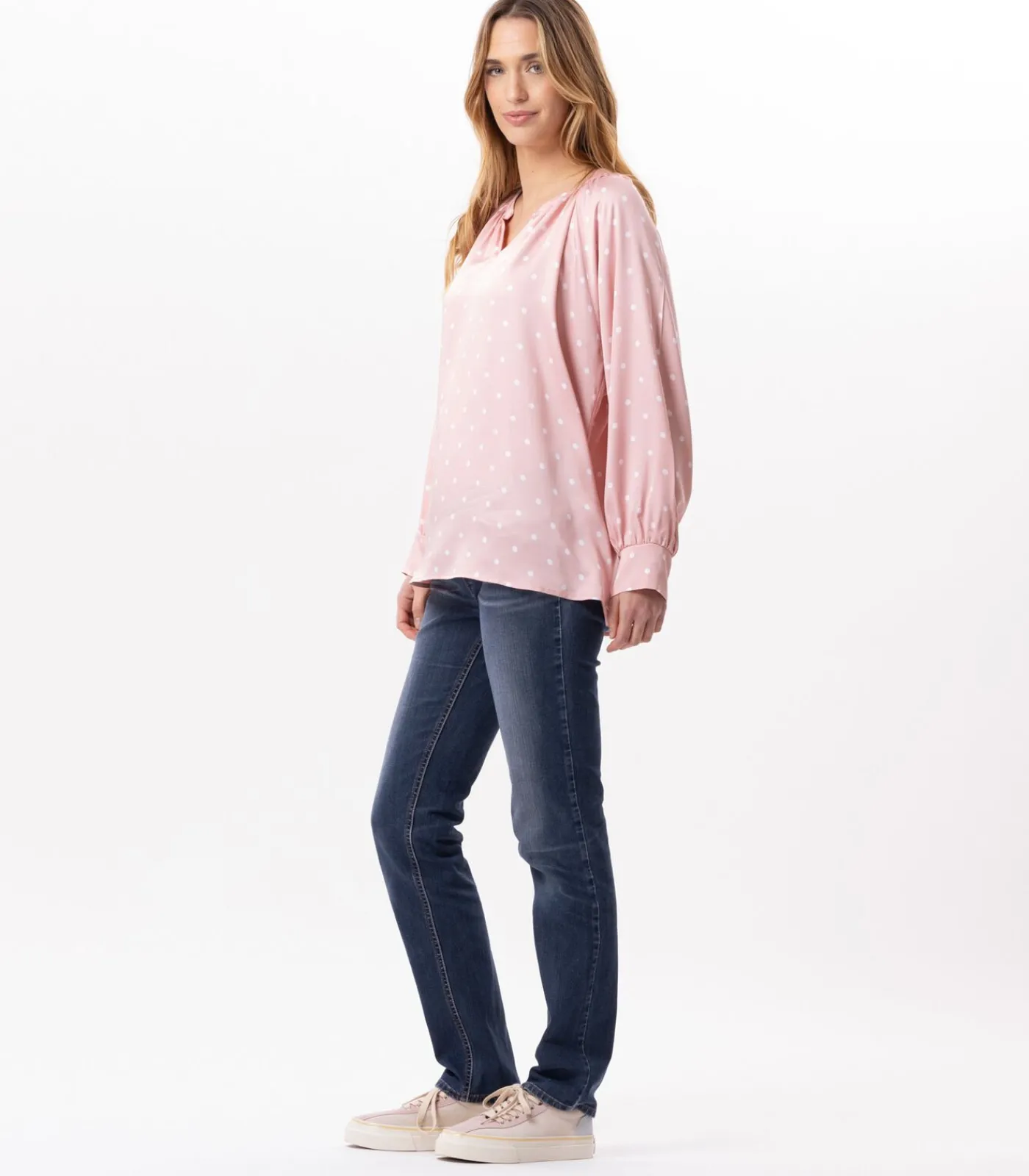 LE CHAT Viscose blouse GIOIA 831 pink Sale