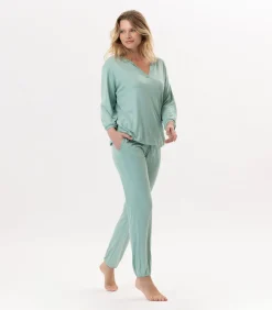 LE CHAT Viscose joggingpak RAMATUELLE 902 green